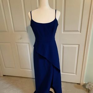 BCBG blue gown size 12